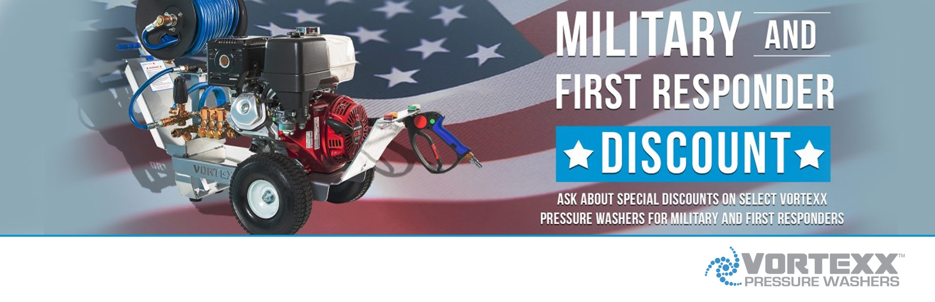 Vortexx: Military and First Responder Discount